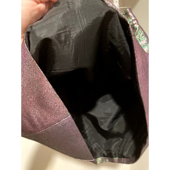 Opening Ceremony Metallic Purple Skirt sz 0 - Picture 5 of 7